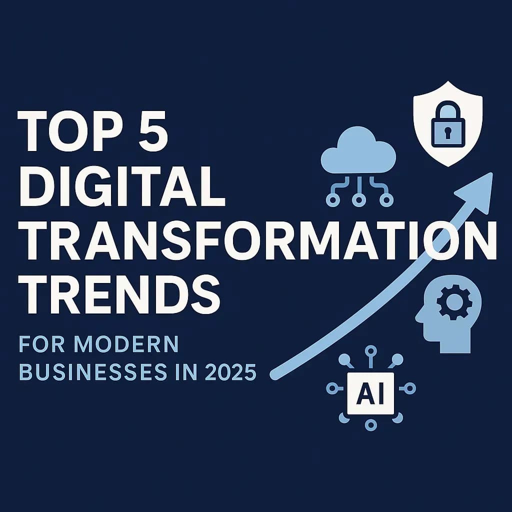 Top 5 Digital Transformation Trends for Modern Businesses in 2025